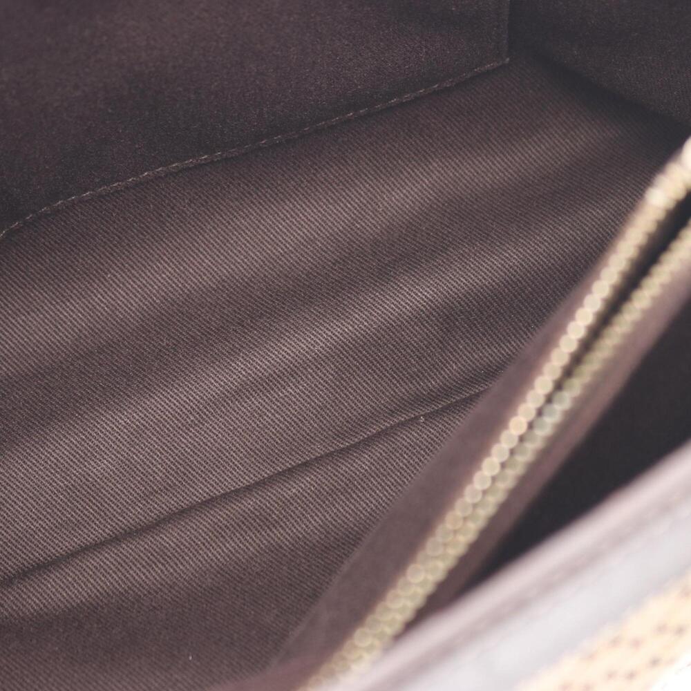 Celine Macadam handbag, canvas and leather, women's, beige/brown. - Picture 5 of 11